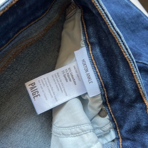 Paige Hoxton Ankle Skinny Jeans Size 32 - Picture 5 of 7